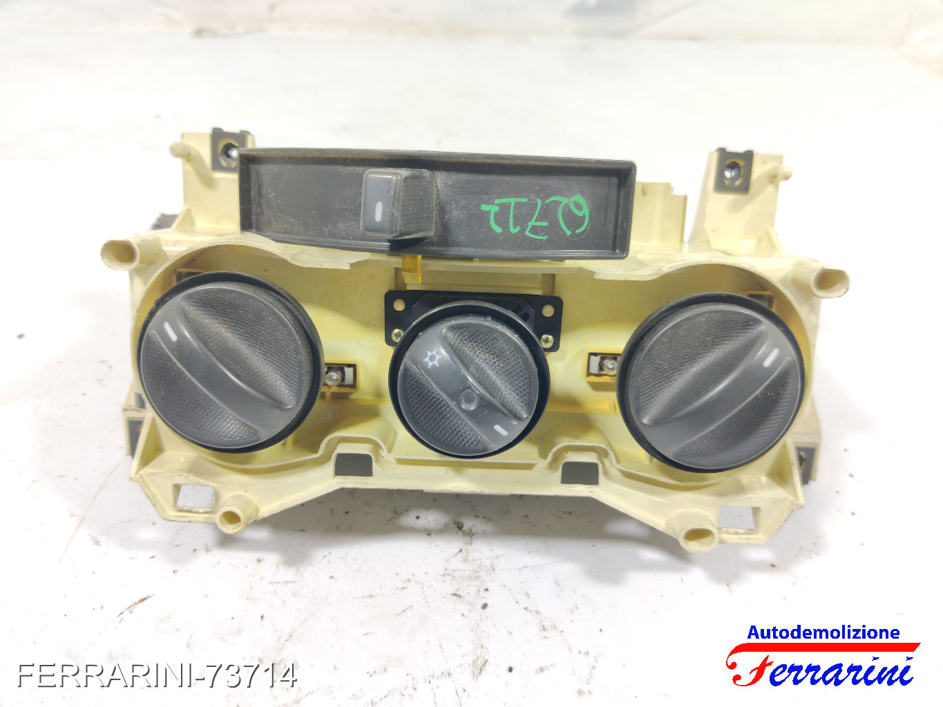 Tastiera Clima FIAT PUNTO 188 2001-2012 anteriore, frontale 46770813, 62712 9