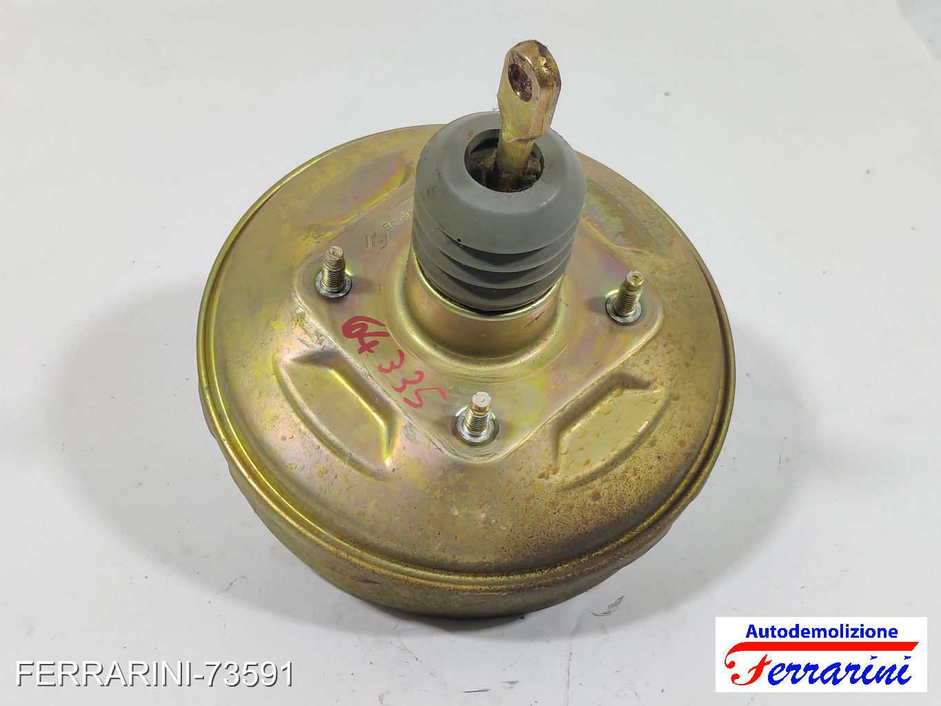 Servofreno FIAT CINQUECENTO 500 170 0.7I 1994-1998 7649533