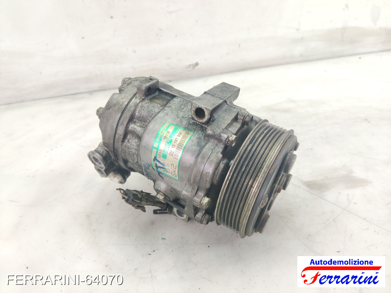 Compressore Clima OPEL CORSA C X01 1.3 CDTI 2003-2009 13197538, M13197538 12