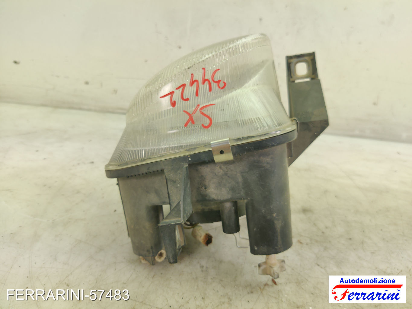 Faro Anteriore FIAT MULTIPLA 186 2001-2002 sinistro, sx 46512467, 96381300 10