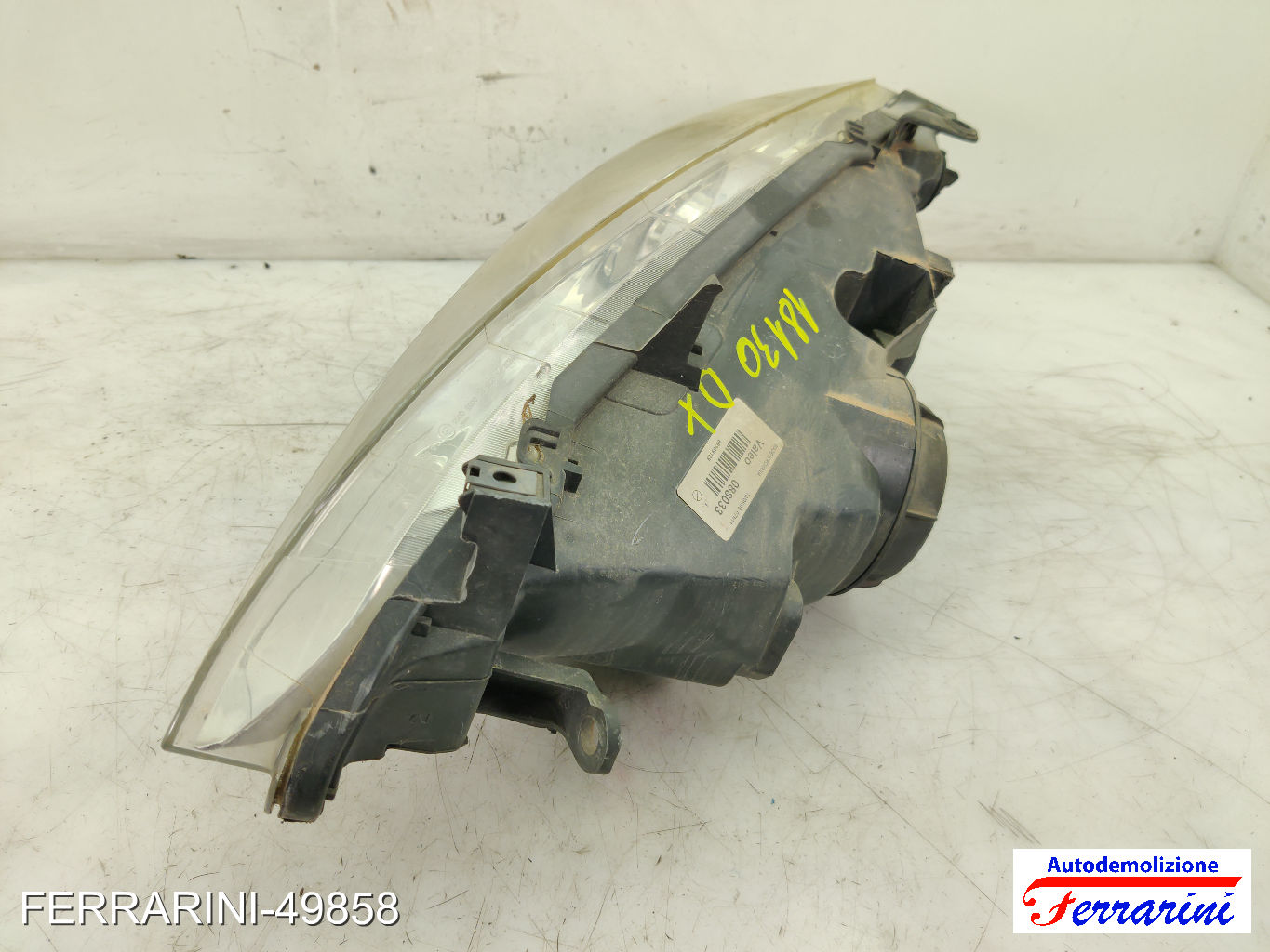 Faro Anteriore PEUGEOT 307 SW 3H 2002-2008 destro, dx 088033, 89309129