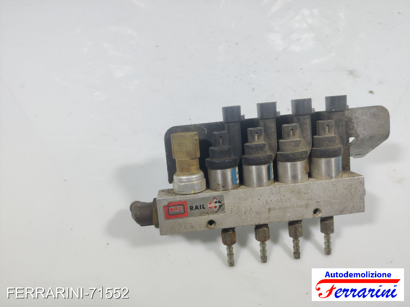 4 iniettori BRC Sequent FIAT PANDA 169 1.2 2003-2012 67R010185, CLASS2 9