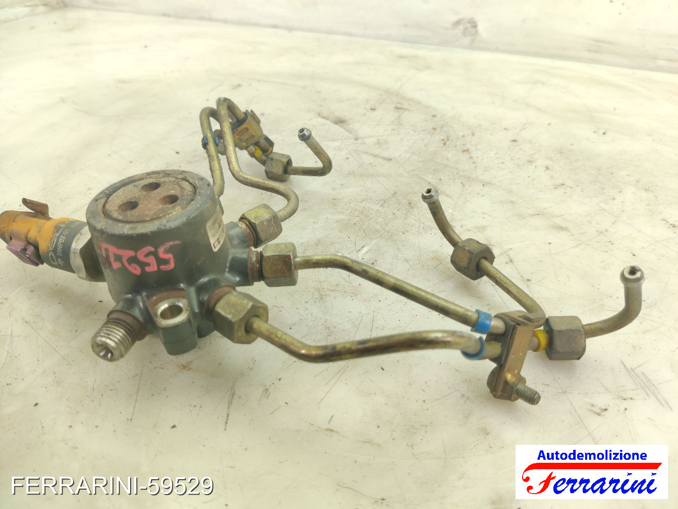 Distributore Iniettori FORD FOCUS DAW, DBW 1.8 TDCI 2001-2004 1334946 6
