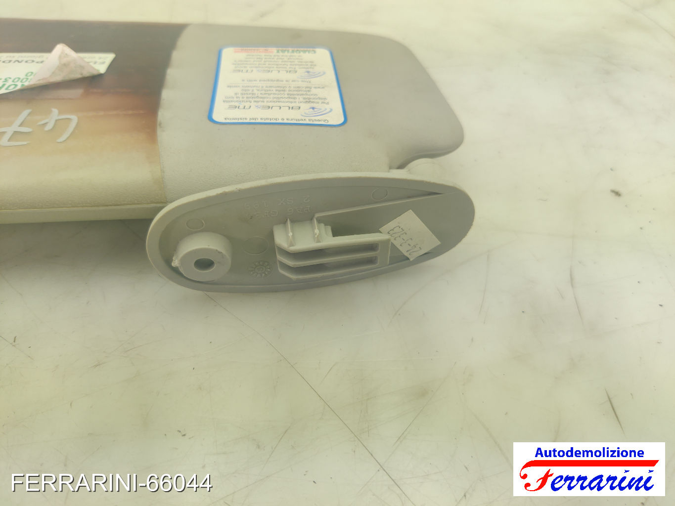 Aletta Parasole FIAT PUNTO EVO 199 2009-2012 sinistro, sx 735670085, 735557190