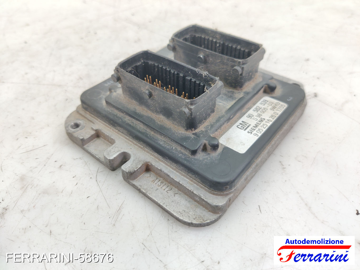 Kit Accensione OPEL ZAFIRA A T98 1.8 16V 1999-2000 90582539, 5WK91705, S9800503