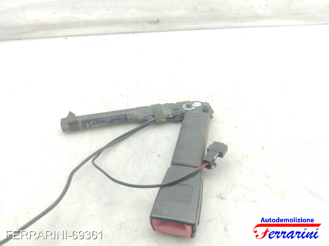 Aggancio Cintura Di Sicurezza OPEL MERIVA B S10 2010-2014 destro, dx, frontale