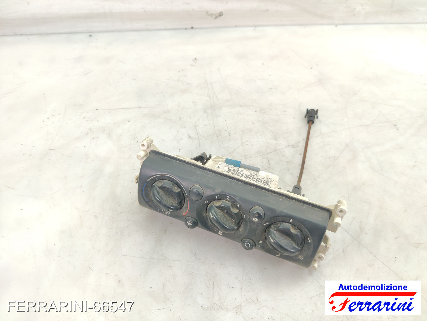 Tastiera Clima MINI - R50, R53 2003-2006 anteriore, frontale 64111502214