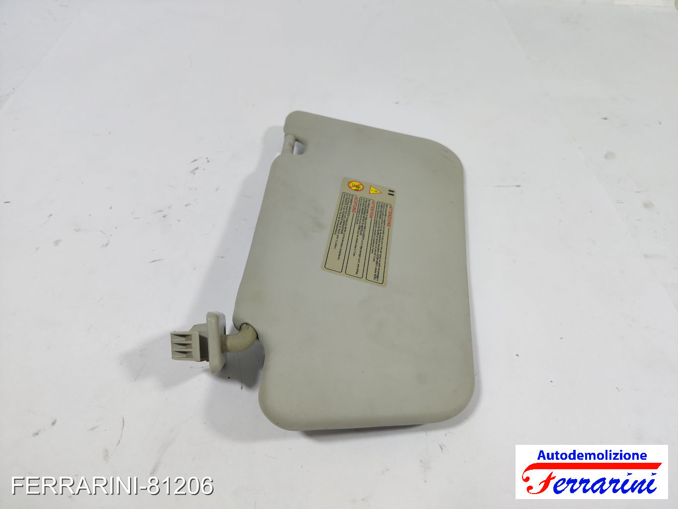 Aletta Parasole NISSAN MICRA 3 K12 2003-2010 destro, dx