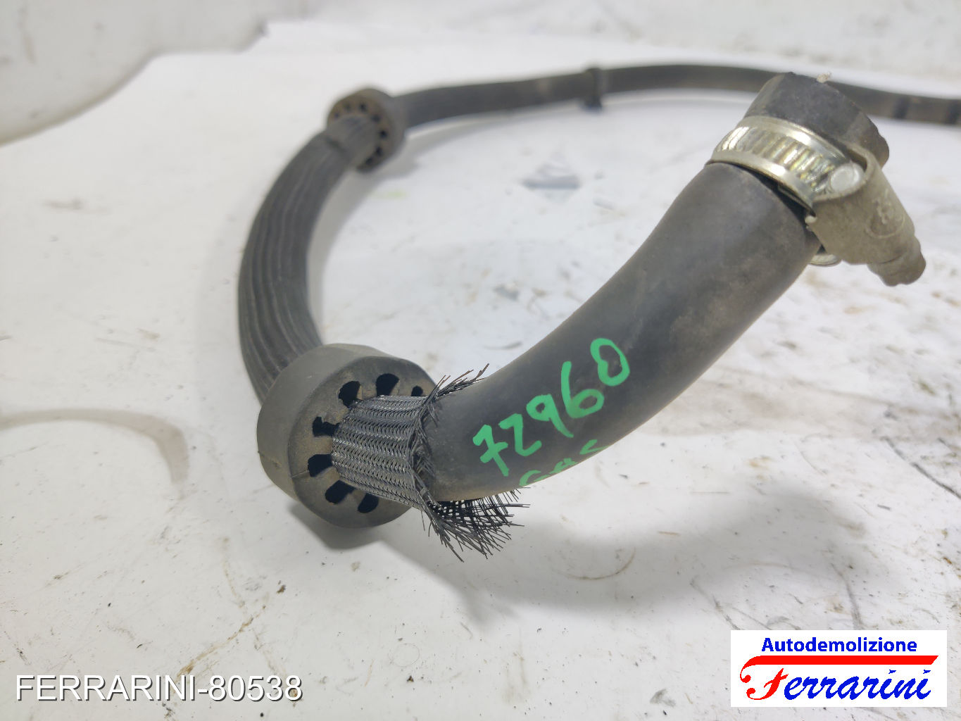 Tubo acqua riduttore GPL 350A1000 LANCIA YPSILON 843 1.4 LPG 2010-2011 51854425