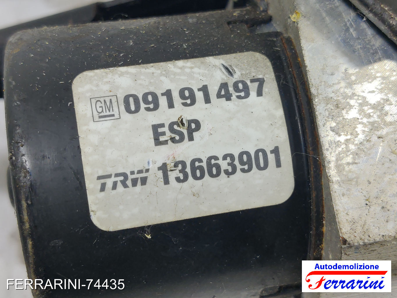 Centralina Pompa Abs OPEL VECTRA C SW Z02 2.0 DTI 2003-2005 09191497, 13509201