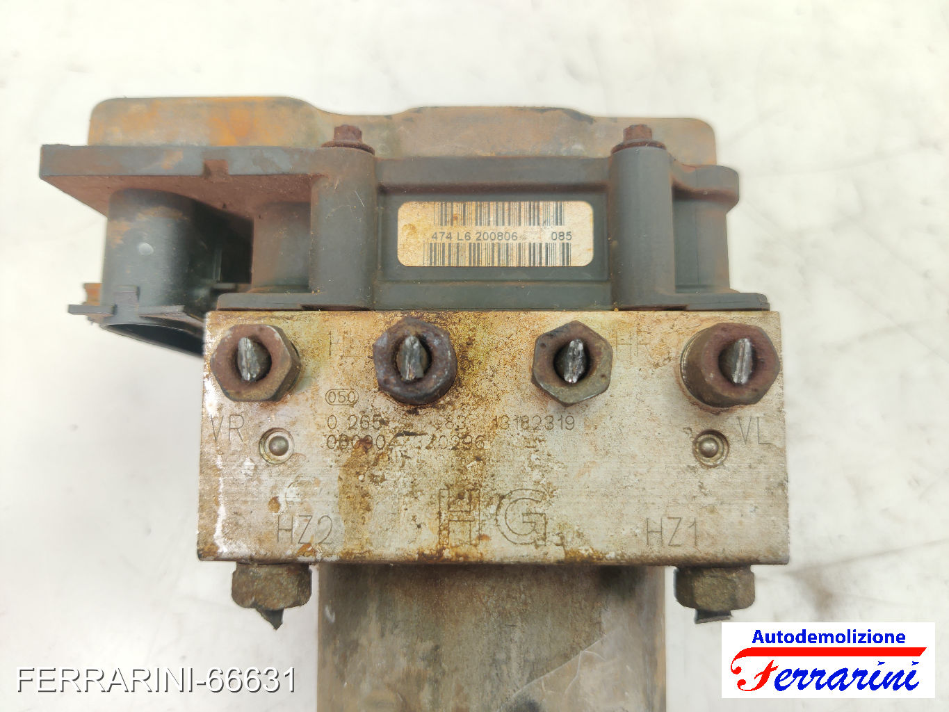Centralina Pompa Abs OPEL MERIVA A X03 1.4 16V TWINPORT 2004-2010 13182319 7