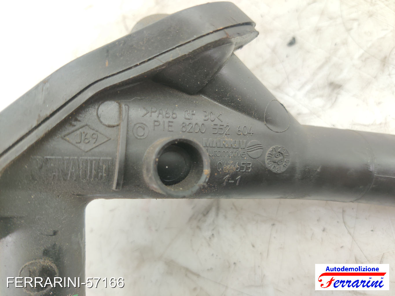 Tubo di raffreddamento Motore RENAULT MEGANE 3 SW KZ0/1 1.5 DCI 2009-2015