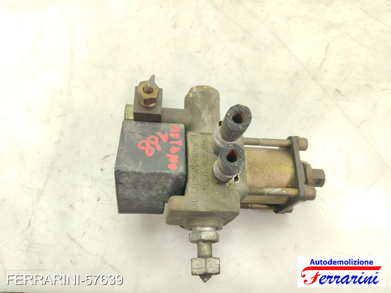 bifuel Metatron Riduttore Valvola Metano FIAT GRANDE PUNTO 199 1.3 D MULTIJET 12