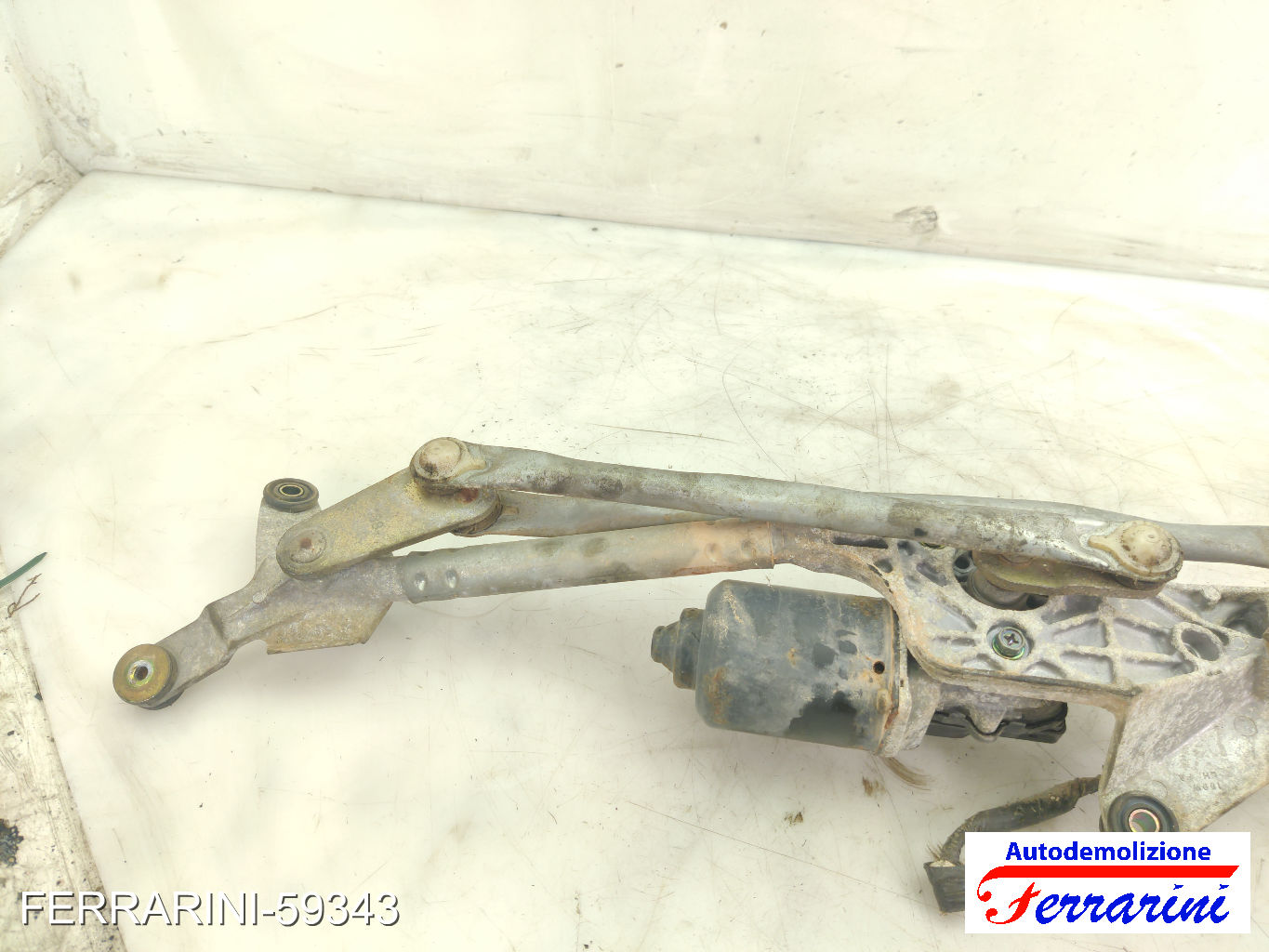 Spazzacqua Motorino Tergicristallo TOYOTA AVENSIS VERSO M2 2001-2005 anteriore