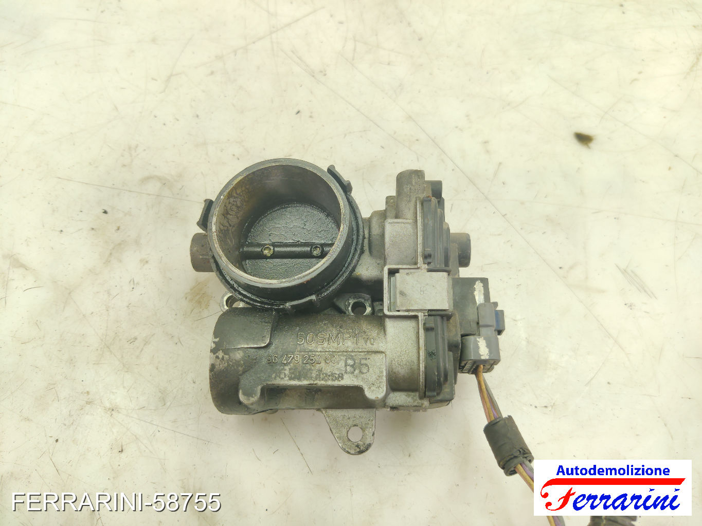 Corpo Farfallato CITROEN C4 LC 1.4 16V 2004-2011 9647925480, 1635W2, CA001613ZM 8