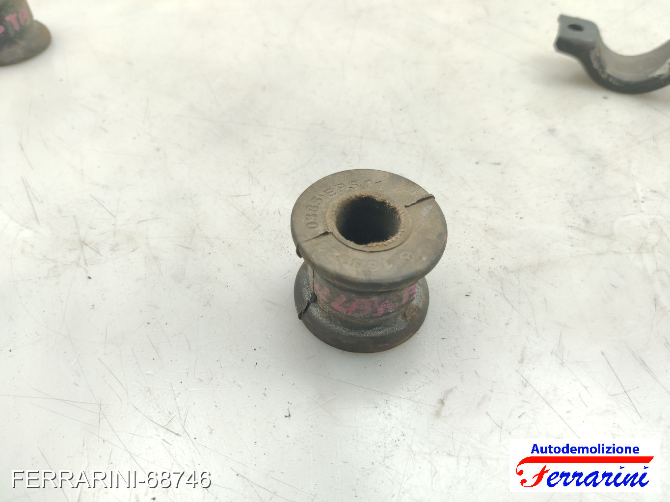 gommini Barra Antirollio MERCEDES CLASSE A W168 1997-2004 Frontale A1683230385 8