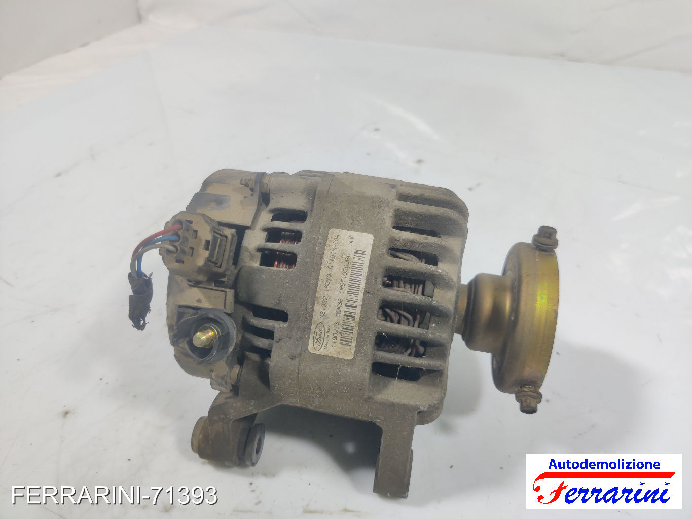 Alternatore FORD FOCUS DAW, DBW 1.8 TDCI 2001-2004 1M5T10300BC, 1M5T10300BD