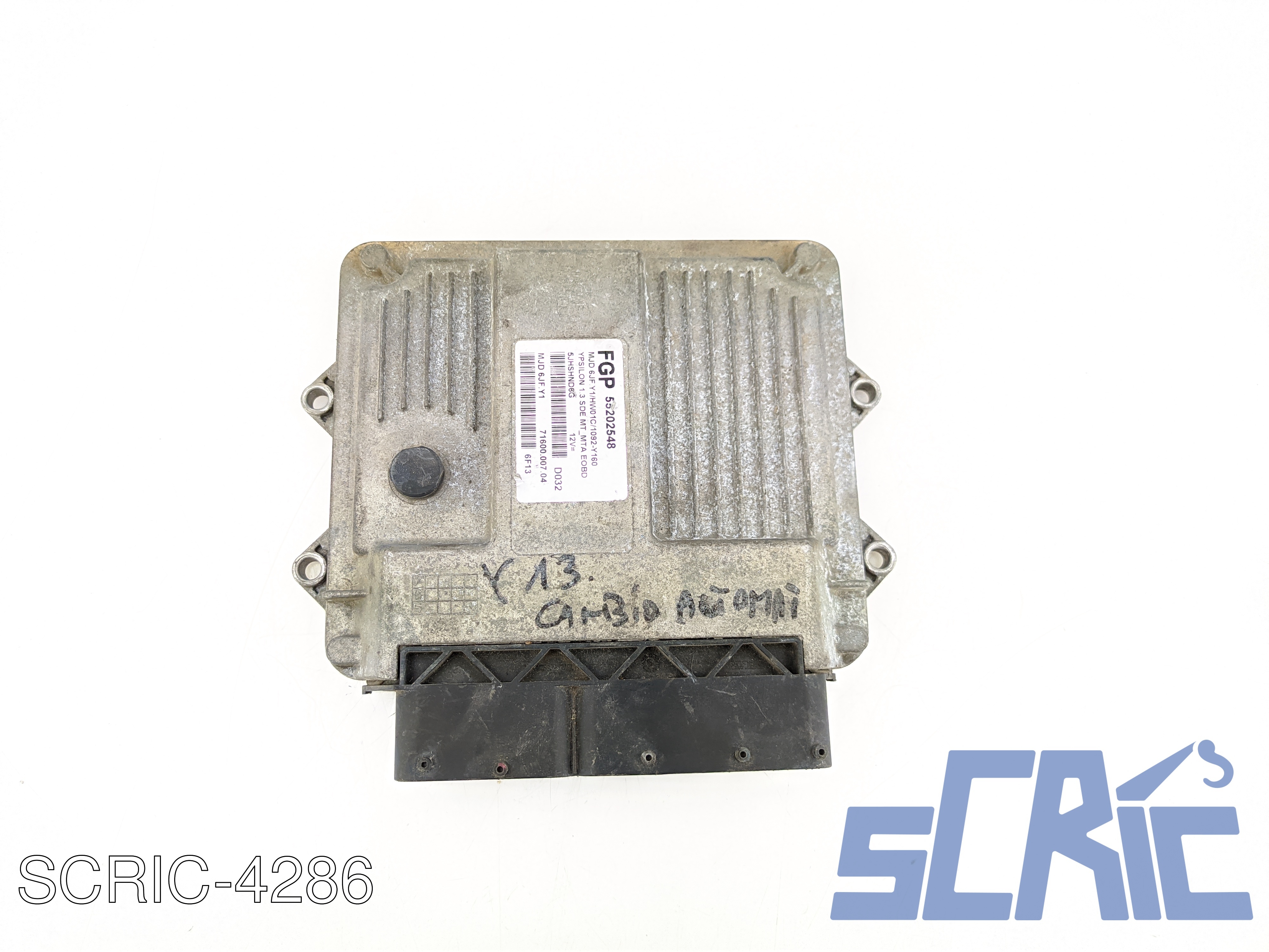 Centralina Motore LANCIA YPSILON 843 1.3 D MULTIJET 2006-2011 55202548