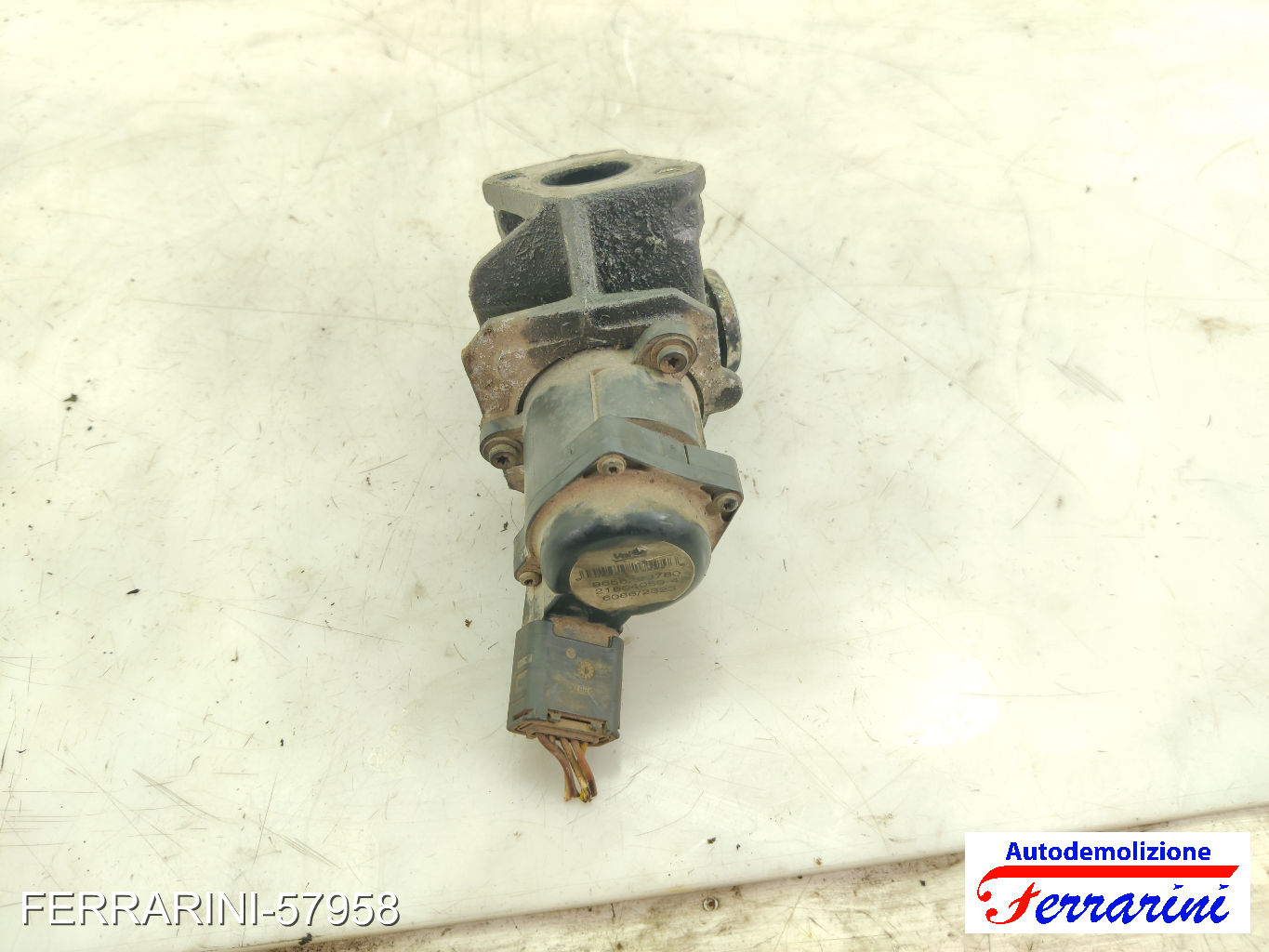 Valvola Egr FORD FIESTA 5 JD, JH 1.4 TDCI 2001-2008 2S6Q9D475BD, 1148108, 1618N8
