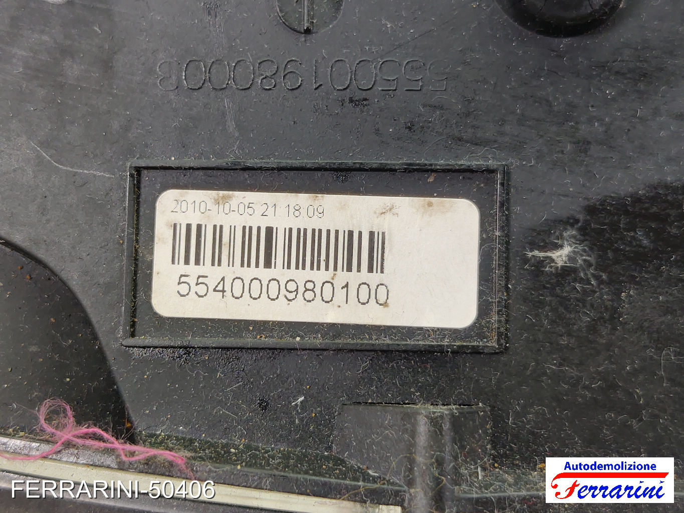 Quadro Contachilometri FIAT BRAVO 2 198 2.0 D MULTIJET 2008-2014 554000980100