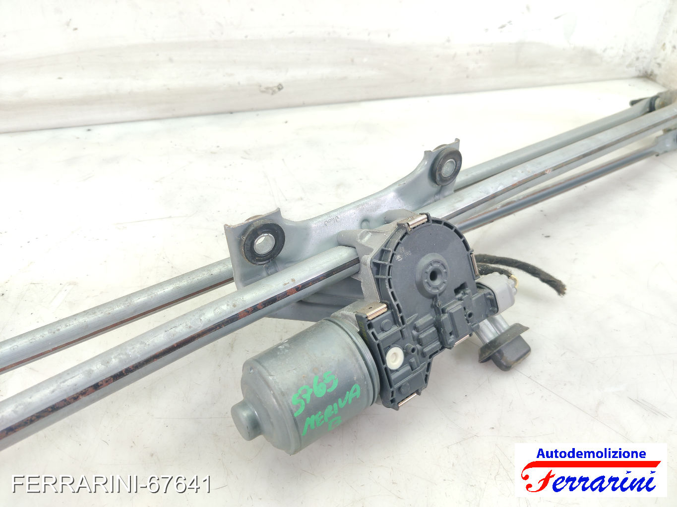 Spazzacqua Motorino Tergicristallo OPEL MERIVA B S10 2010-2017 anteriore 11