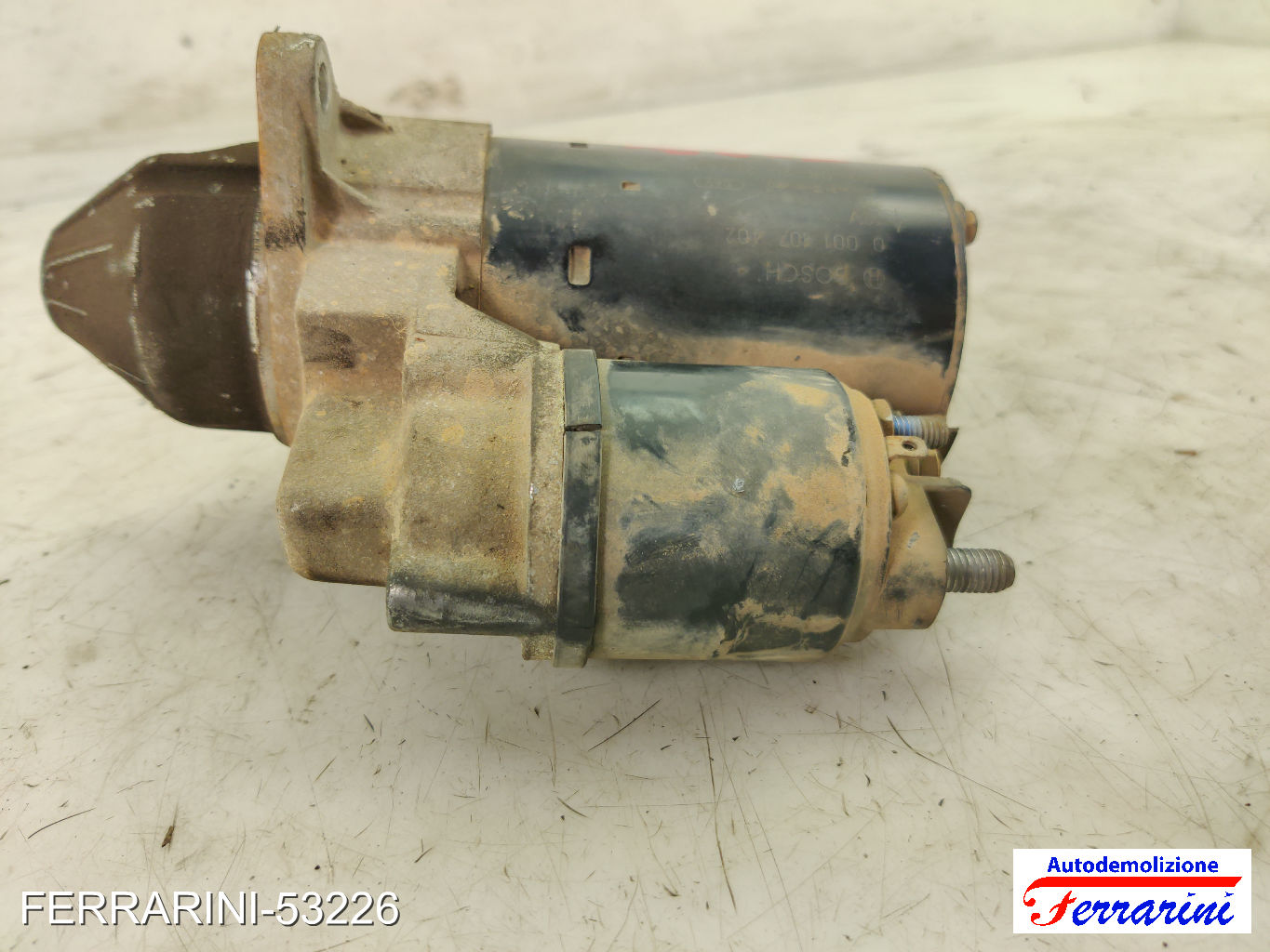 Motorino Avviamento OPEL AGILA A H00 1.0 12V 2000-2007 0001107402