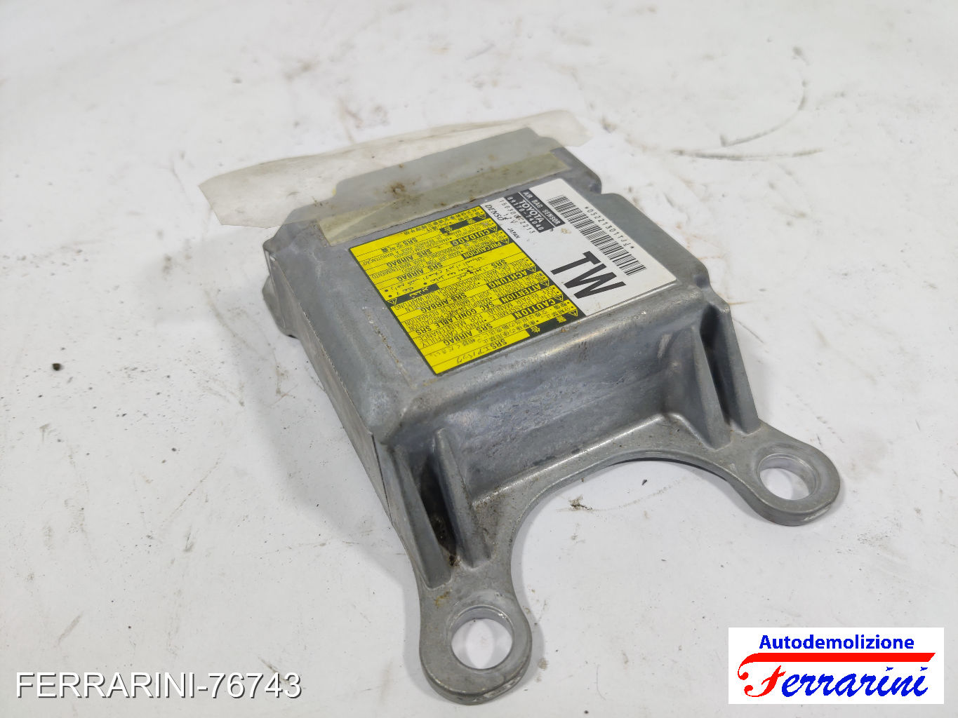 Centralina Airbag TOYOTA IQ J1 2009-2015 8917074040, 05221301, 1503002213 4
