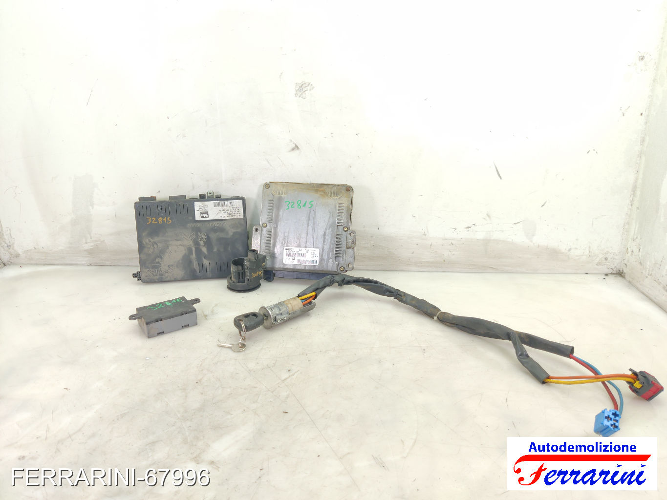 Centralina Motore PEUGEOT PARTNER COMBISPACE 5, G 2.0 HDI 2000-2008 9641428380