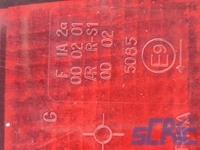 Fanalino Stop Posteriore CITROEN BERLINGO GFK, GJK, MF 1998-2005 sinistro, sx 7