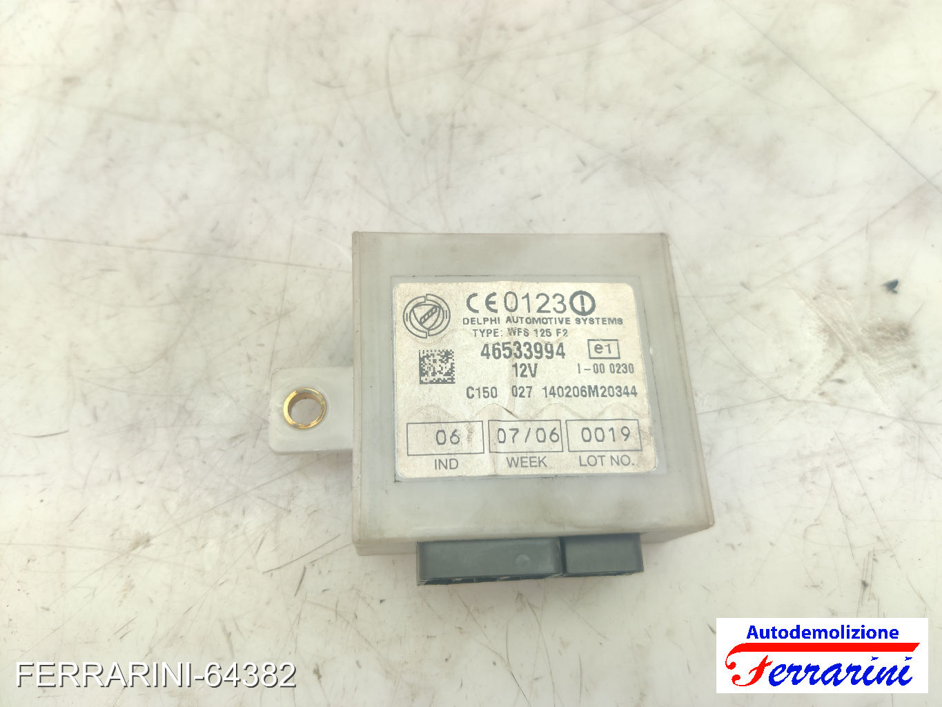 Kit Accensione FIAT SEICENTO 600 187 1.1 1998-2010 55187372, 51793106, 51819338 8