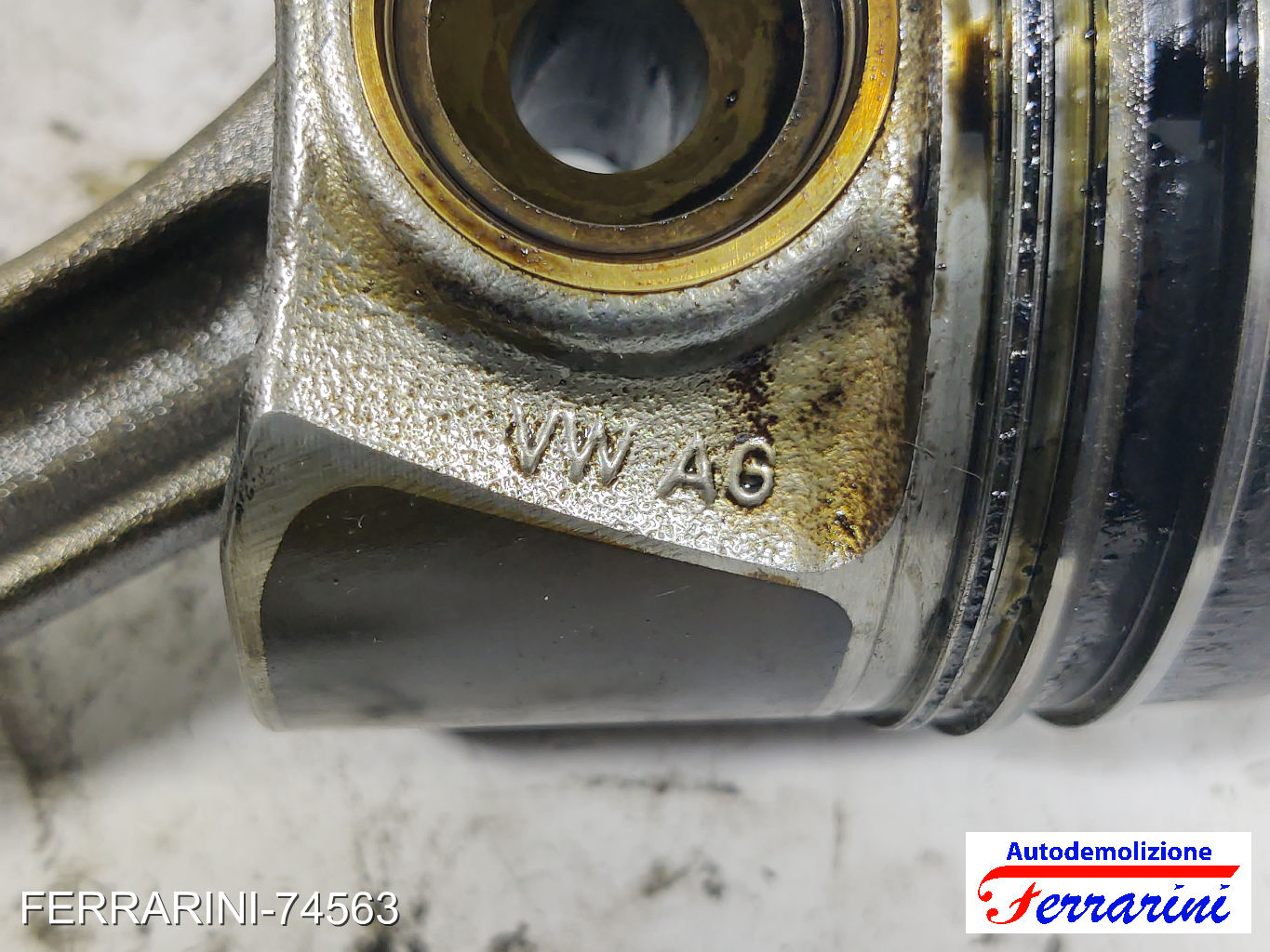 Pistone VW GOLF 7 5G1, BE1, BE2, BQ1 2.0 TDI 2012-2020 04L107065A, 04L107065A001 7