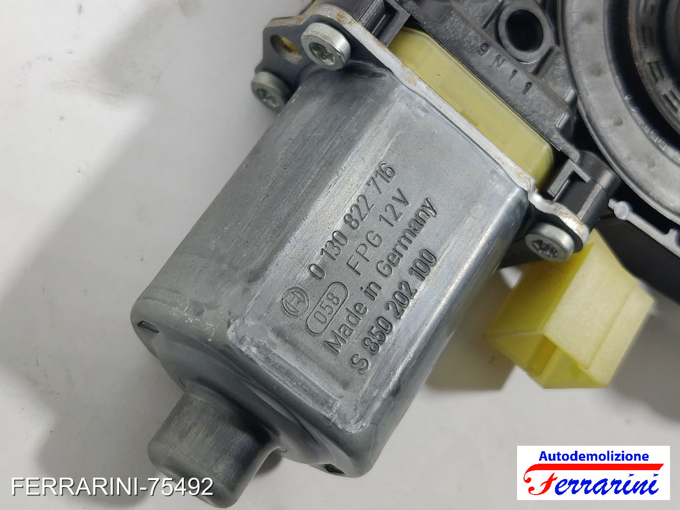 Motorino Alzavetro Frontale Destra