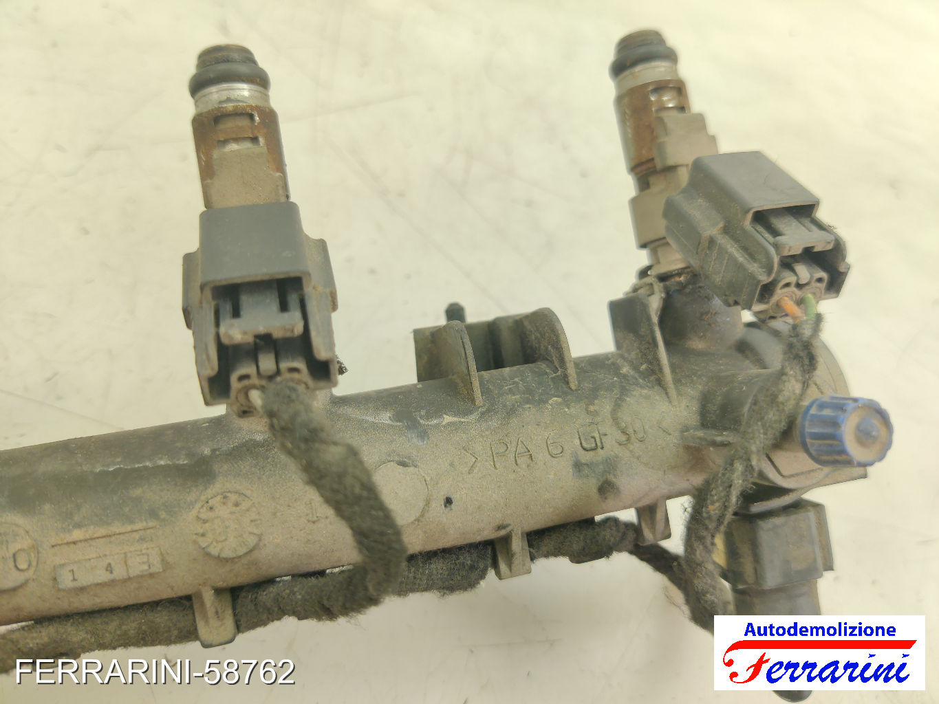 Flauto Iniettori CITROEN C4 LC 1.4 16V 2004-2011 9644224380, 9652451580