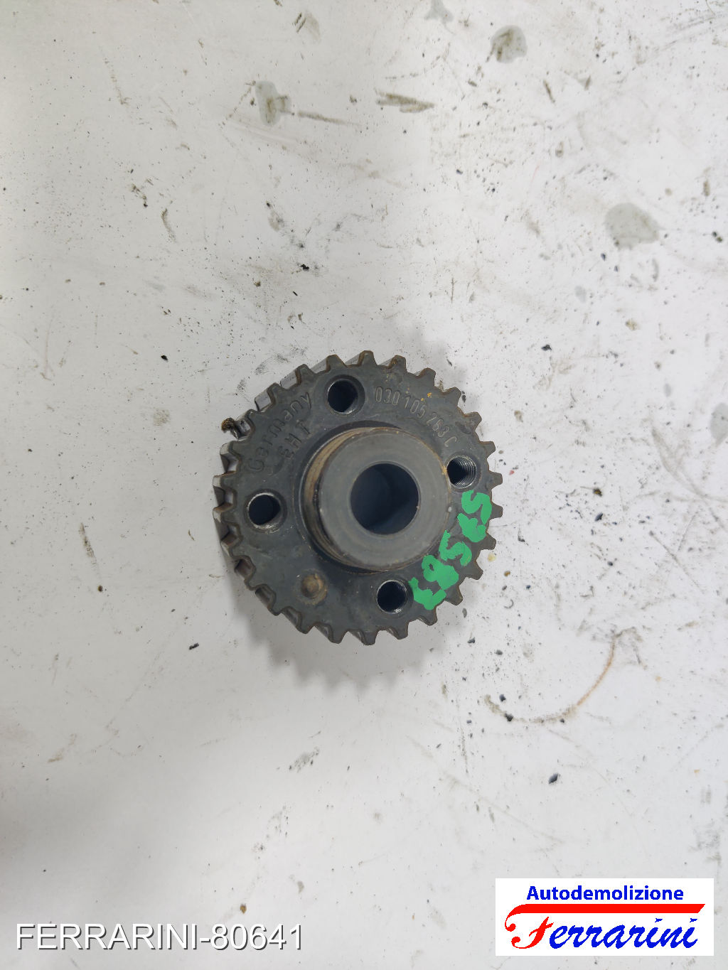 Ruota Puleggia Dentata Motore