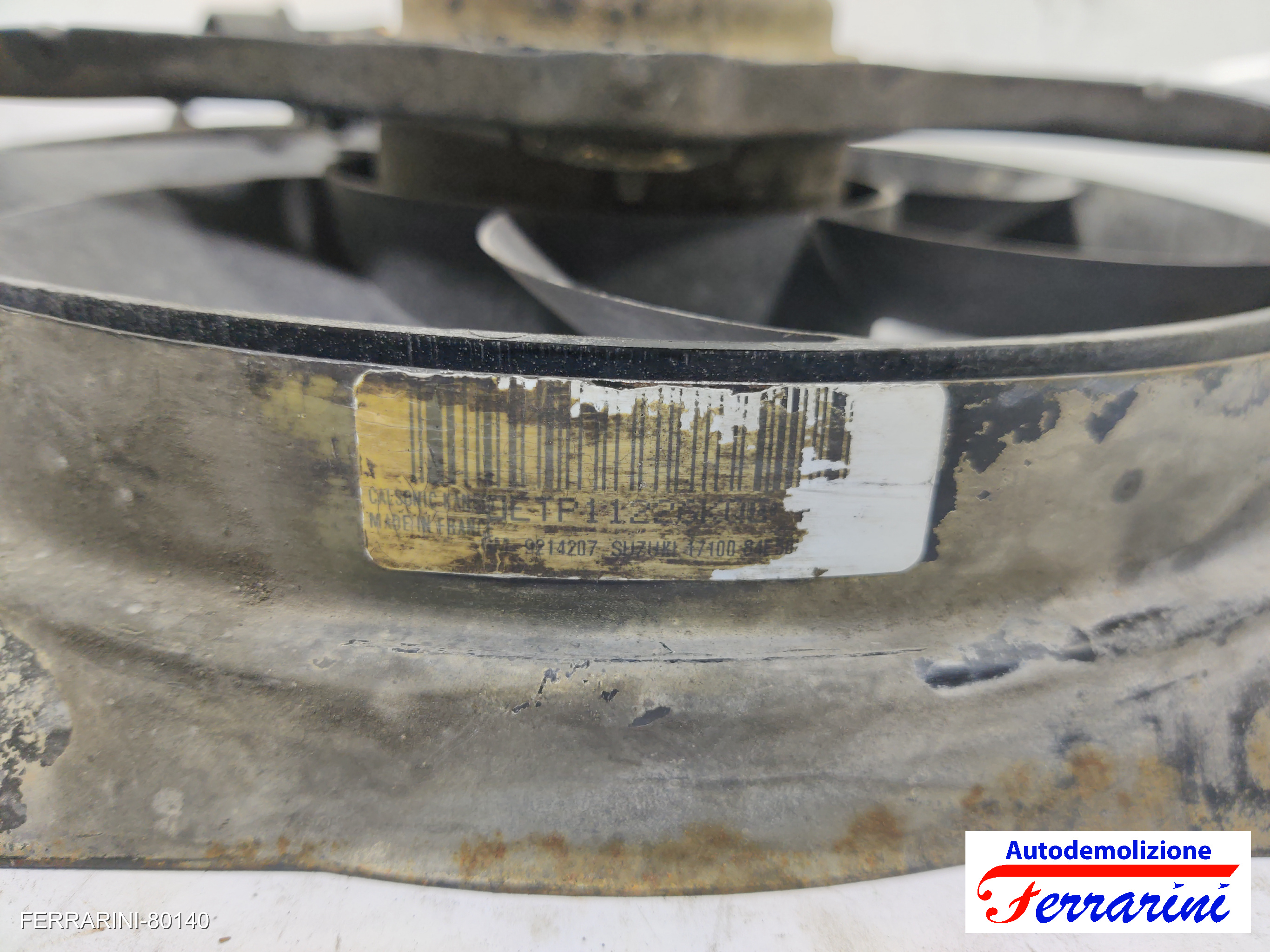 Ventola Radiatore Motore OPEL AGILA A H00 1.3 CDTI 2003-2007 9214207, 471008436