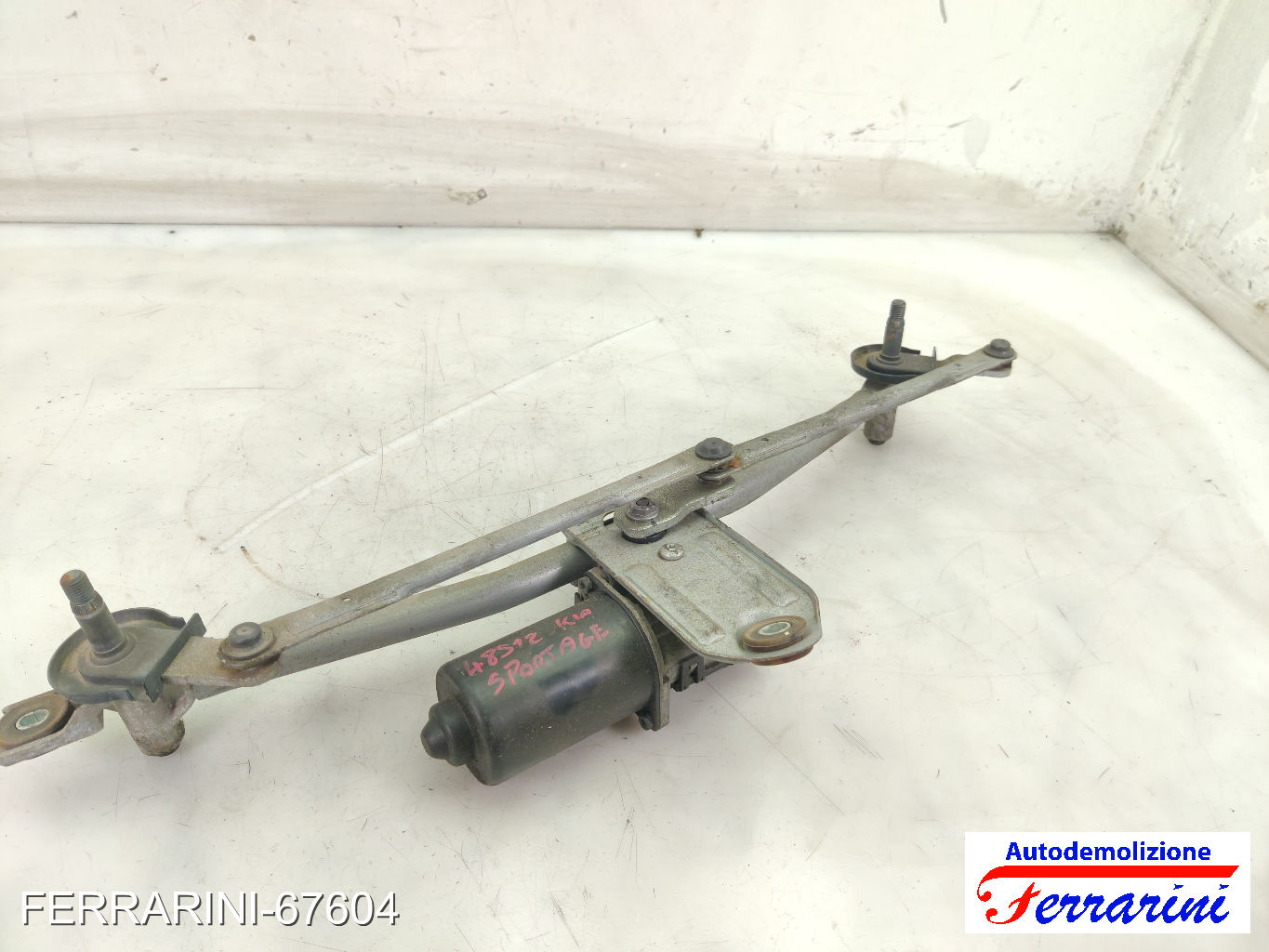 Spazzacqua Motorino Tergicristallo KIA SPORTAGE SL 2010-2015 anteriore, frontale 11