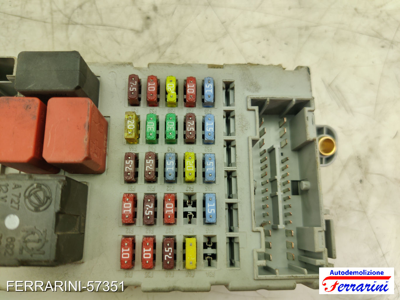 Body Computer FIAT DOBLO 119, 223 1.9 JTD 2003-2010 46520600, 51744898, 51770486 10