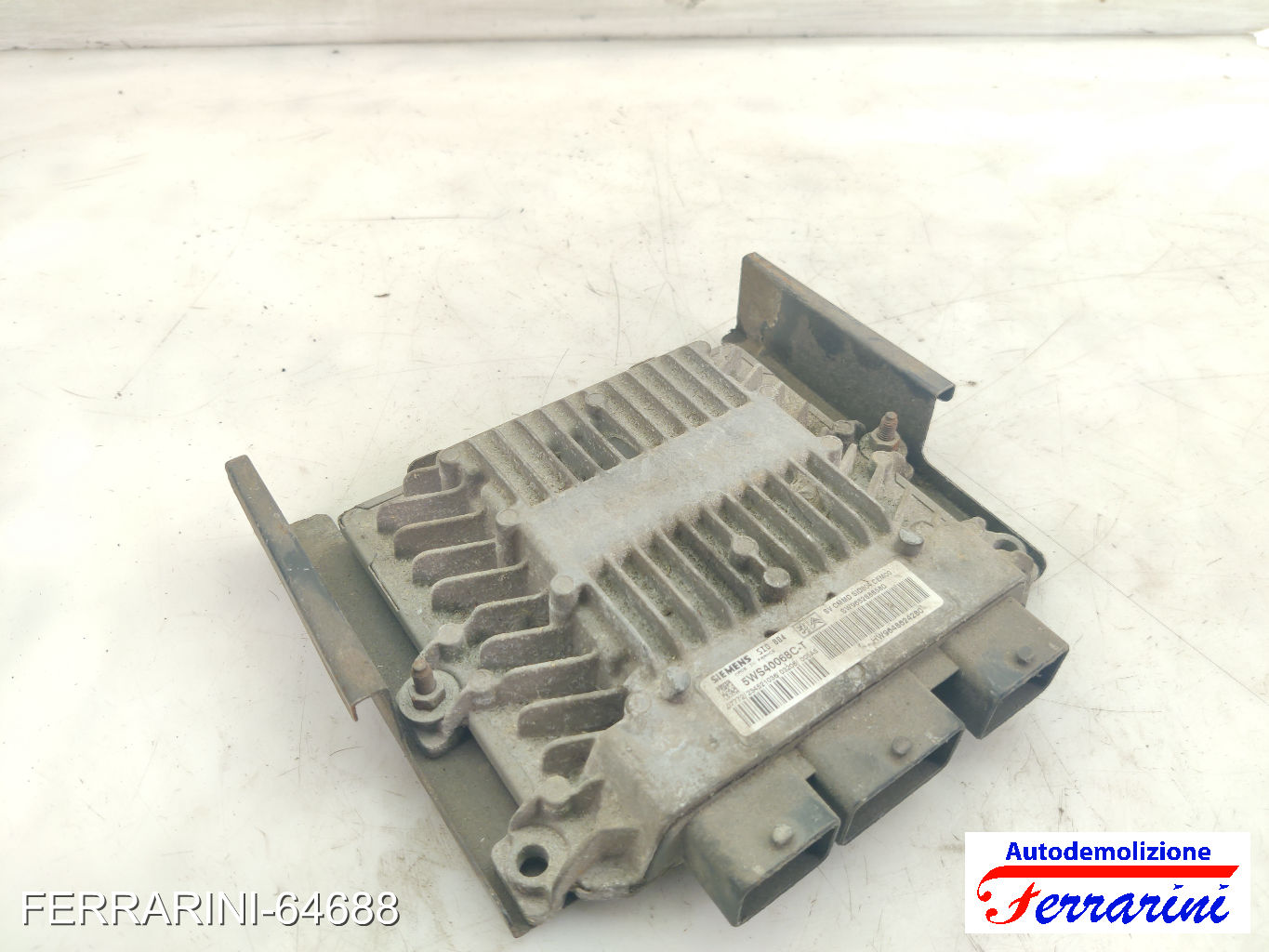 Centralina Motore CITROEN C3 1 FC, FN 1.4 HDI 2002-2009 9652888580, SW9652888580