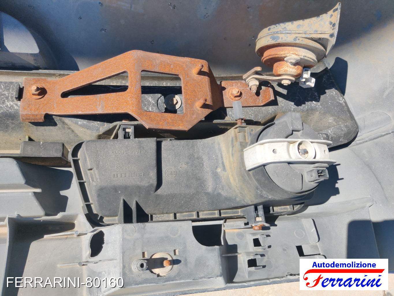Paraurti FIAT SCUDO 220 1996-2006 Frontale 1470259077, 1470271077, 1611235180 9