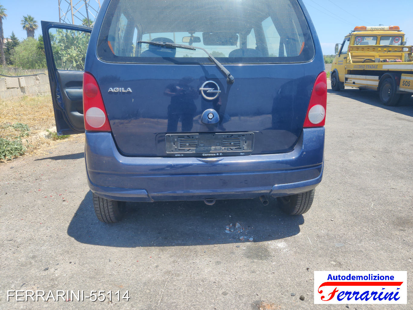 Opel Agila A H00 1.0 60CV 2003-2007