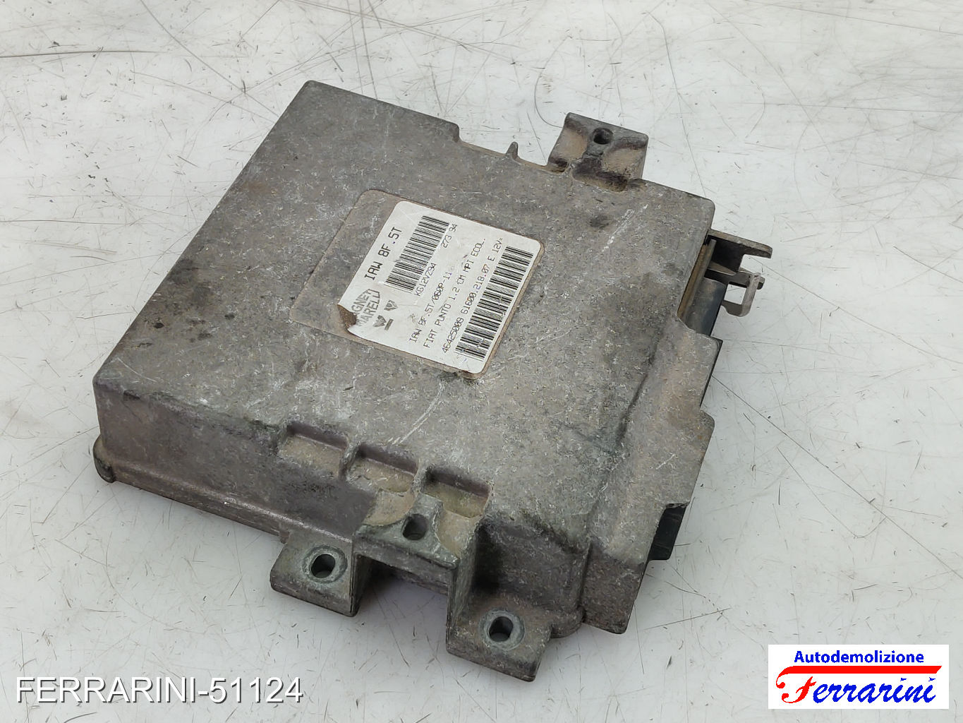 Centralina Motore FIAT PUNTO 176 75 1.2 1993-1999 46425009, IAW8FST, KG12VZ94