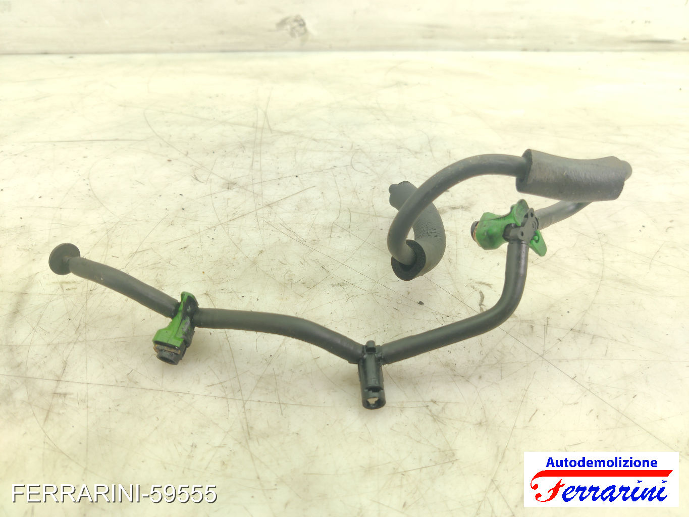 tubo ritorno carburante iniettori CITROEN C4 AIRCROSS 1.6 HDI 115 AWC 7