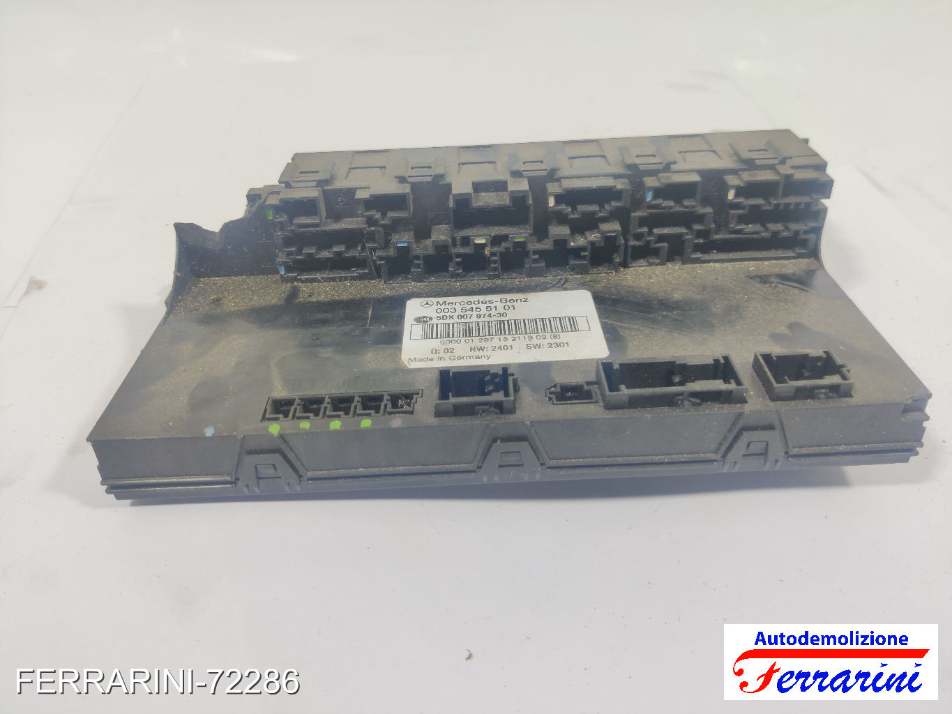 SAM Fusibiliera Scatola Fusibili Body Computer MERCEDES CLASSE C W203 C 220 CDI 9