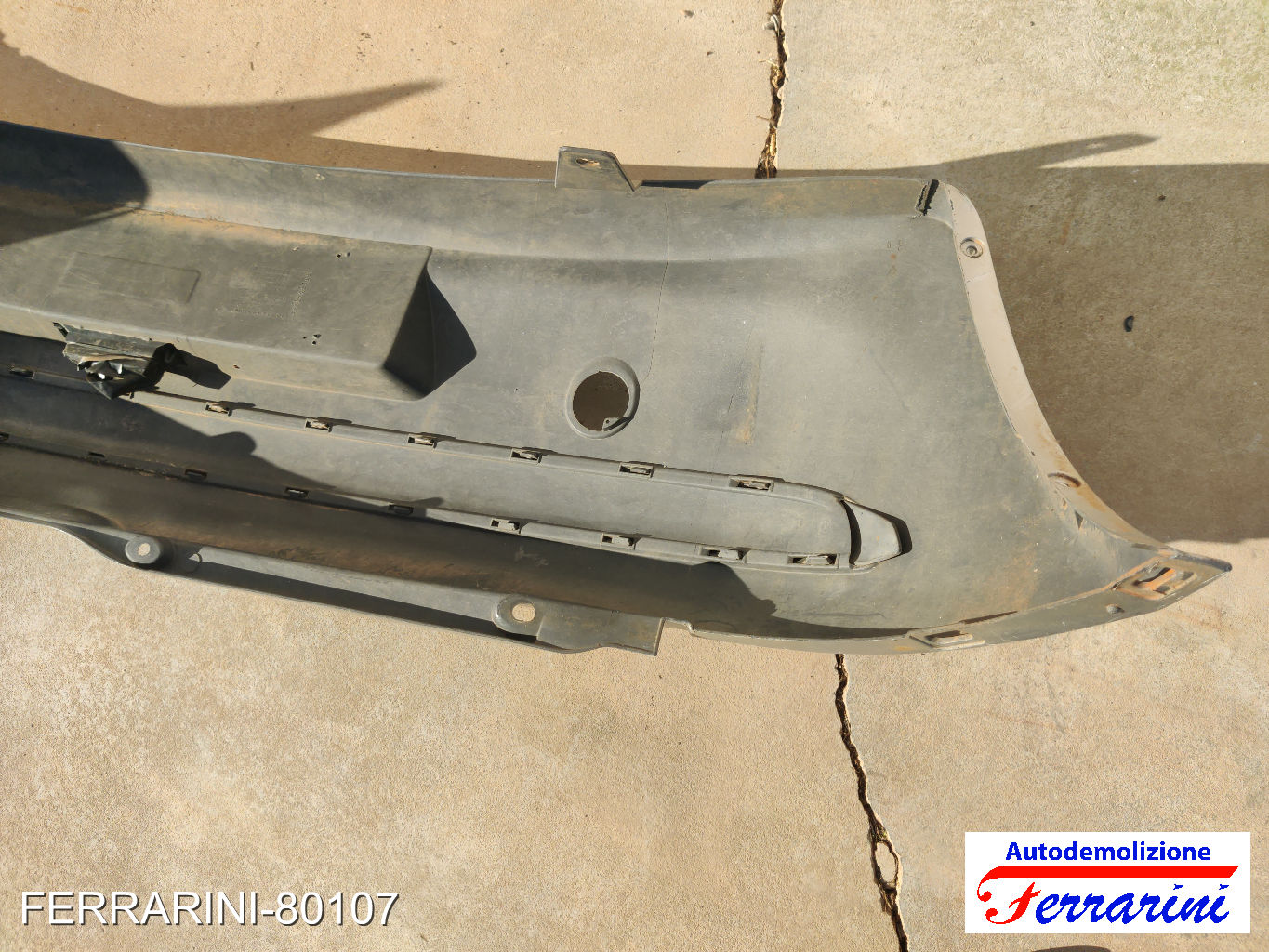 Paraurti FIAT PUNTO 188 1999-2010 Retro 71777571, 735272757, 735272038