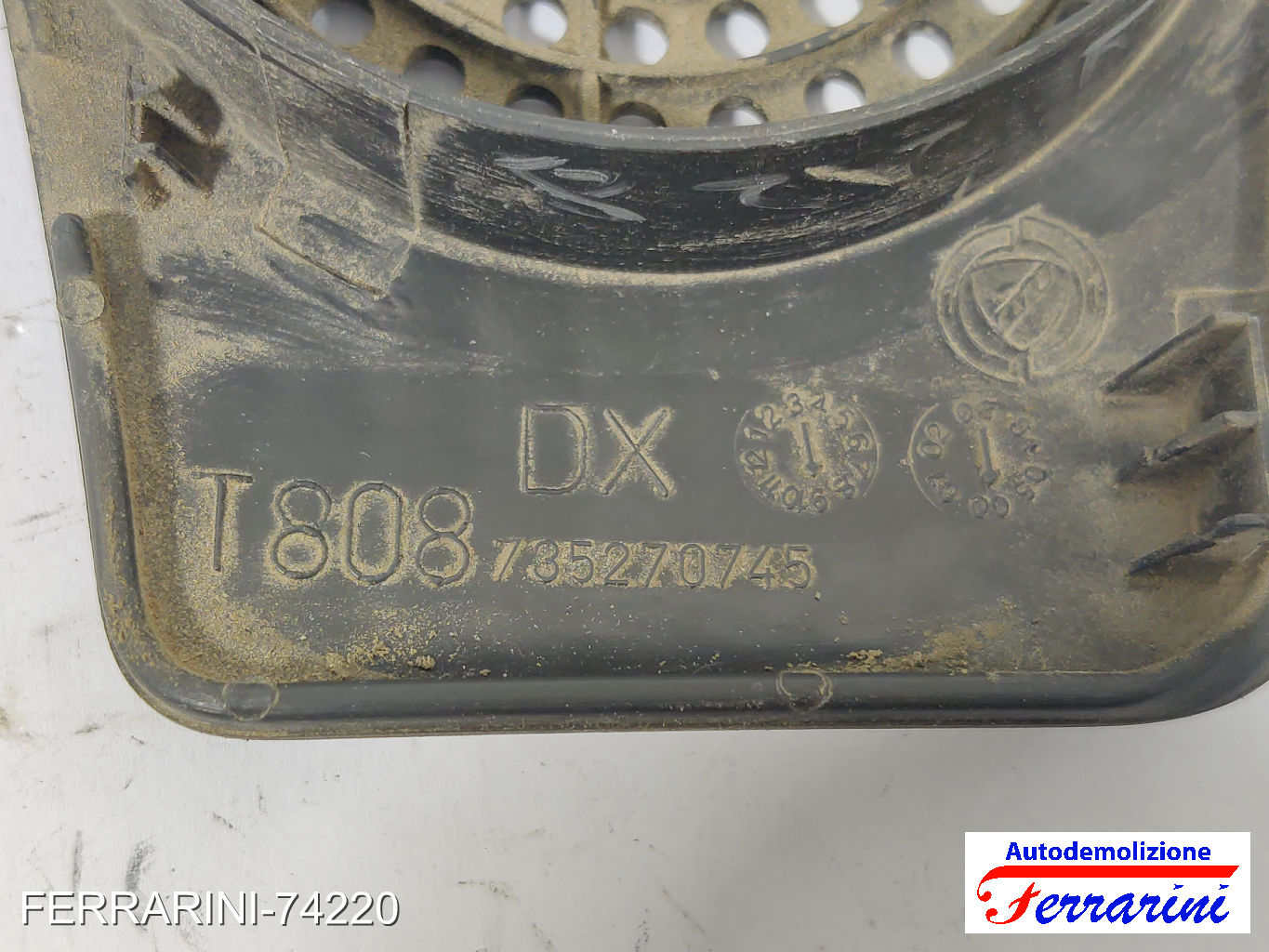 Griglia altoparlante FIAT DOBLO 119, 223 2001-2010 sinistro, sx 735270745