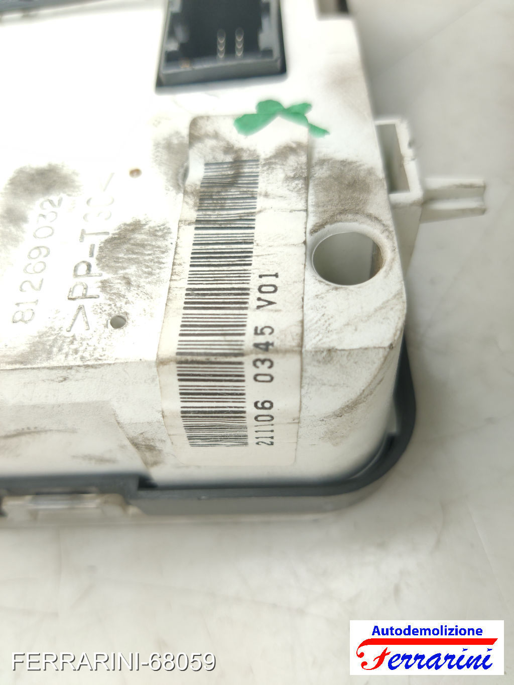 Quadro Contachilometri FIAT MULTIPLA 186 1.9 JTD 2002-2010 51795950, 81269032