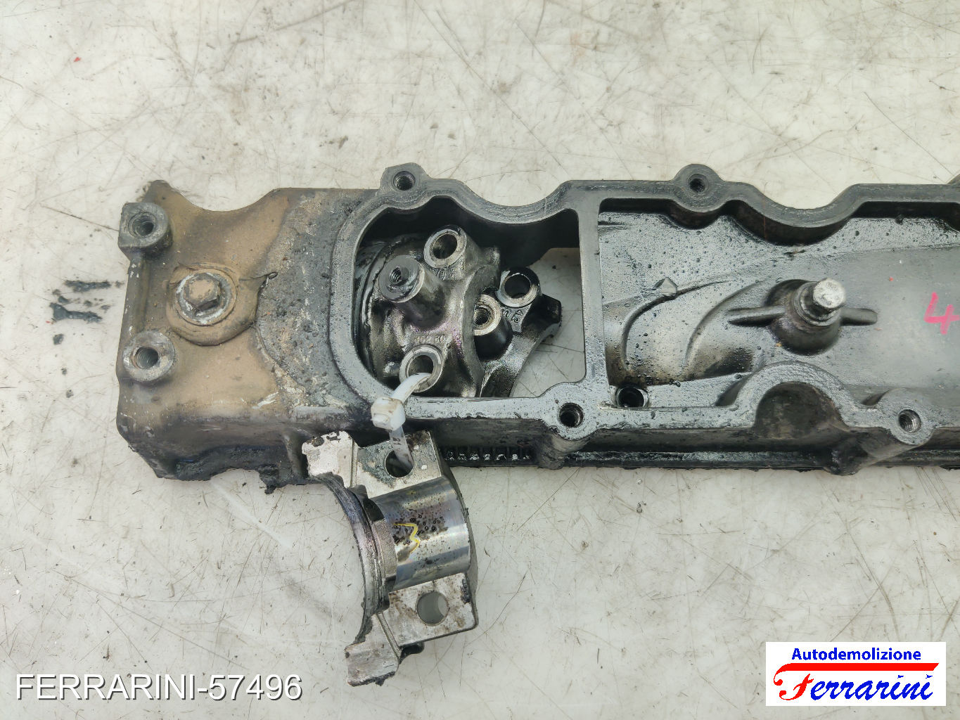 WJY motore Coperchio Punterie Valvole FIAT SCUDO 220 1.9 D 1998-2006 9631776980 6