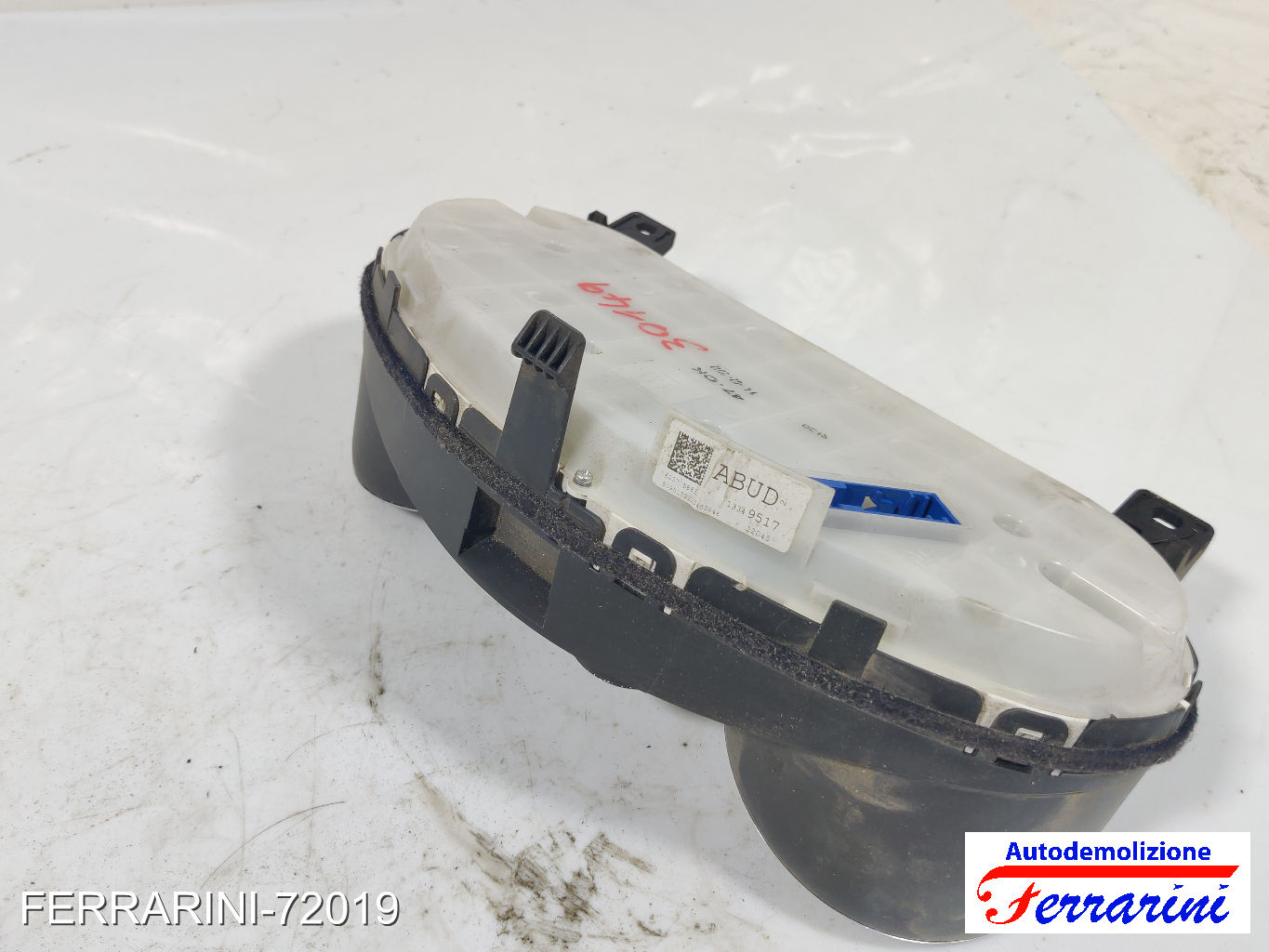 Quadro Contachilometri OPEL MERIVA B S10 1.4 LPG 2011-2017 13349517, 5095731200