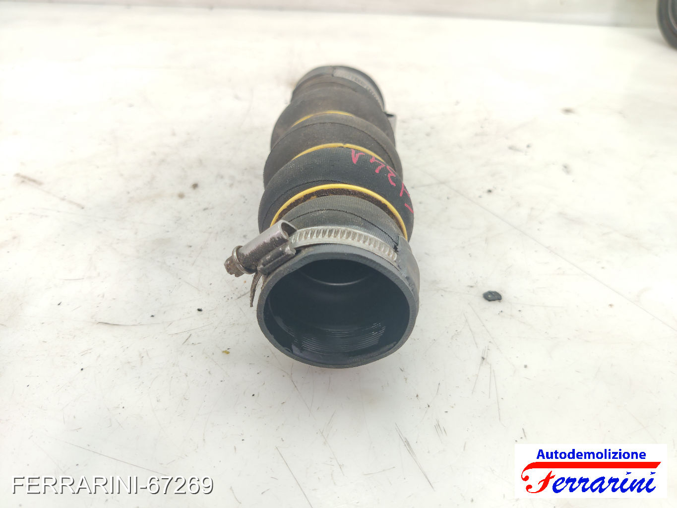 tubo aria aspirazione, intercooler 9HP CITROEN C4 2 NC 1.6 HDI 90 2009-2023 6
