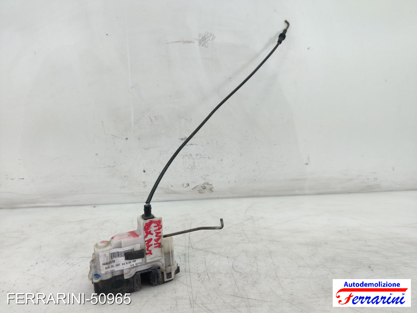 Serratura Porta FIAT PANDA 169 2003-2012 destro, dx, frontale, anteriore